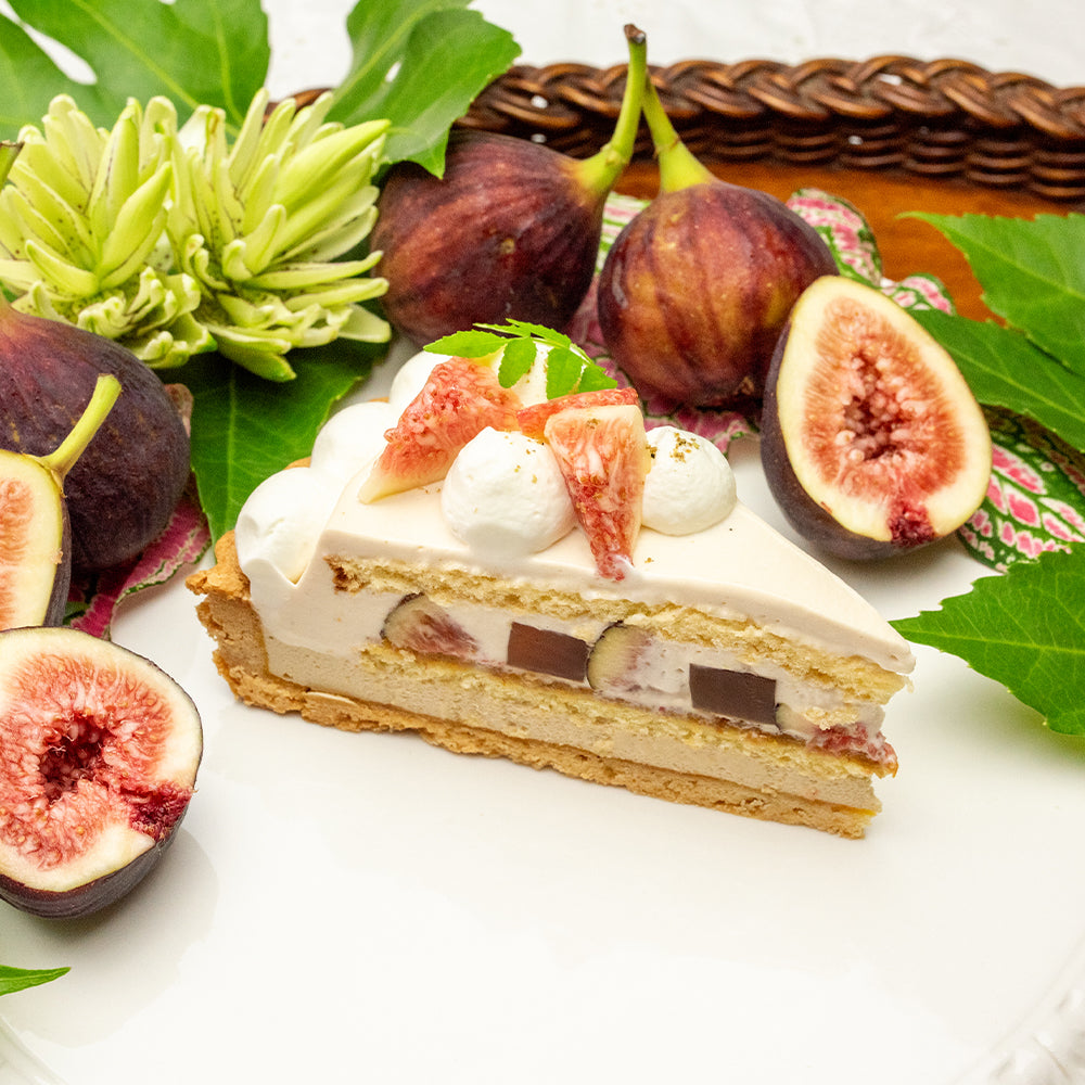 イチジクのショートケーキタルト ~アールグレイ風味~