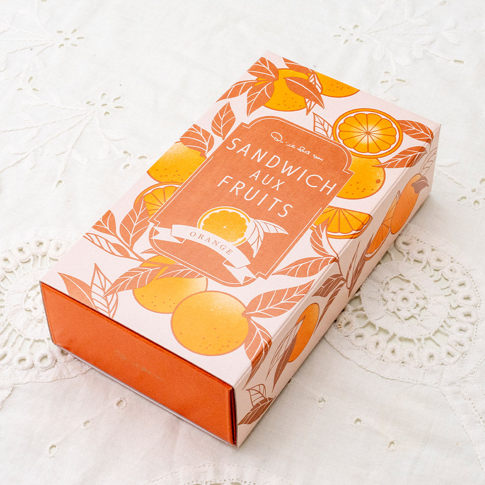 Sandwich aux fruits ORANGE 
サンドウィッチ オ フリュイ オレンジ