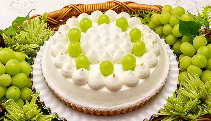 【店舗限定】シャインマスカットのショートケーキタルト