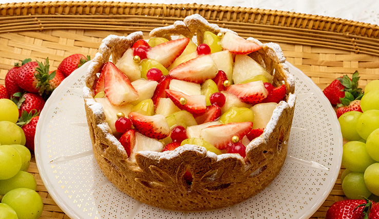 〜タルトティアラ〜 3種のフルーツのタルト