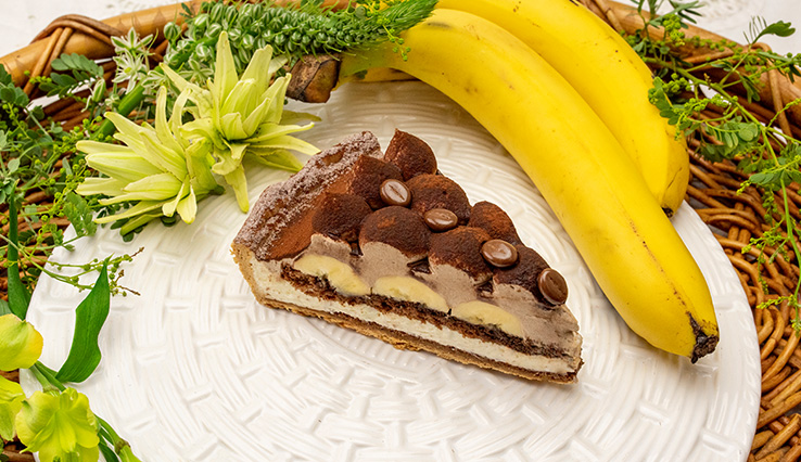 朝顔型 極撰バナナのティラミス