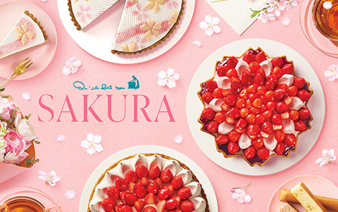 キルフェボンで初、全店で「SAKURAフェア」を開催